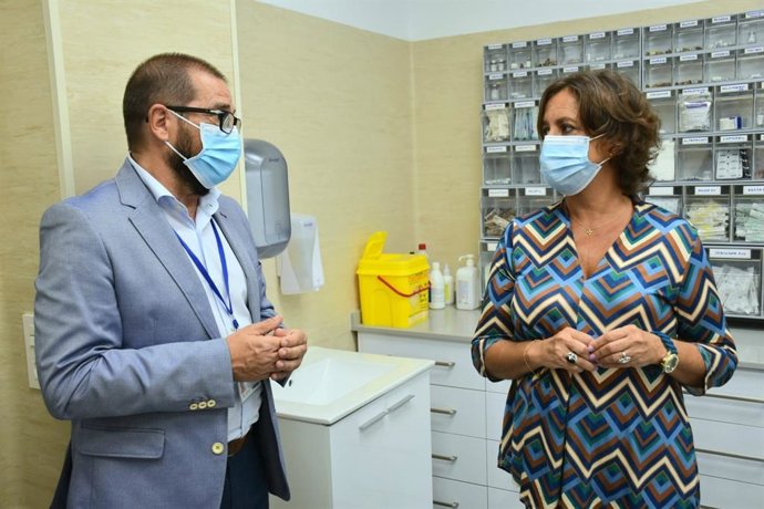 García inaugura la ampliación de las Urgencias del centro de salud de Estepa