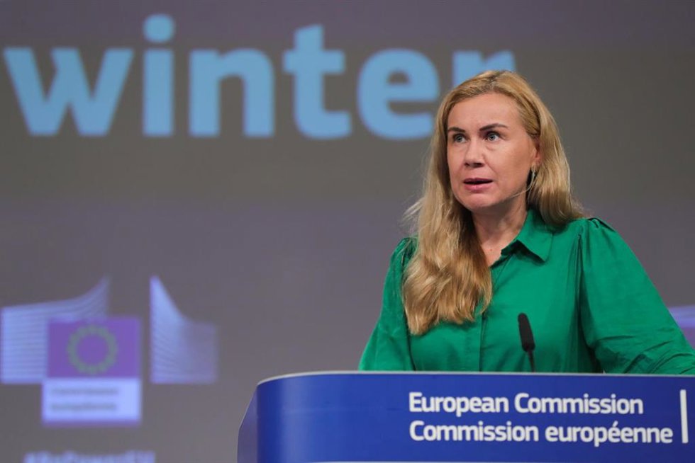 Archivo - La comisaria de Energía de la UE, Kadri Simson