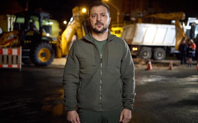 El presidente de Ucrania, Volodimir Zelenski