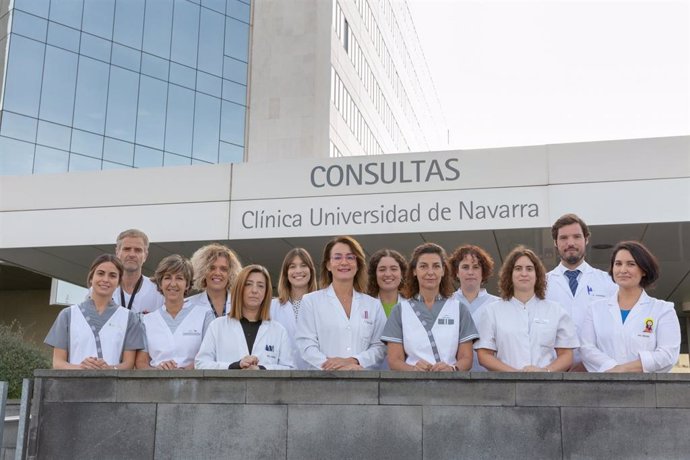 Equipo de profesionales de la nueva Unidad de Hospitalización Psiquiátrica Infantil y Adolescente de la Clínica Universidad de Navarra.