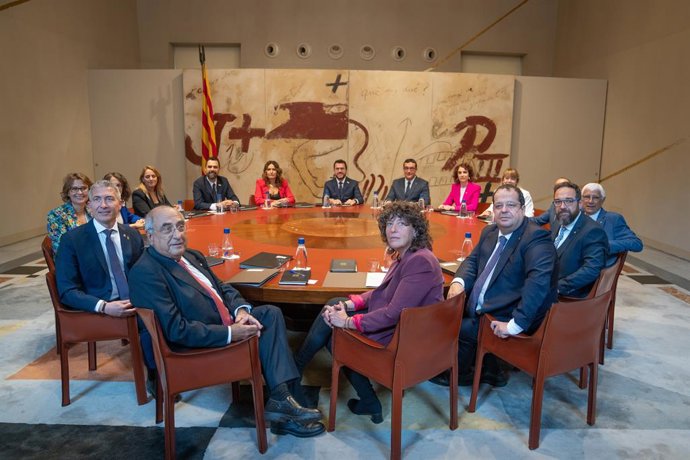 Primera reunió del Consell Executiu en solitari d'ERC