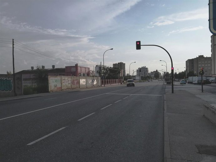 Archivo - Avenida Cataluña de Zaragoza