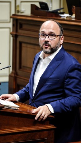 Archivo - José Antonio Valbuena, consejero de Transición Ecológica del Gobierno de Canarias