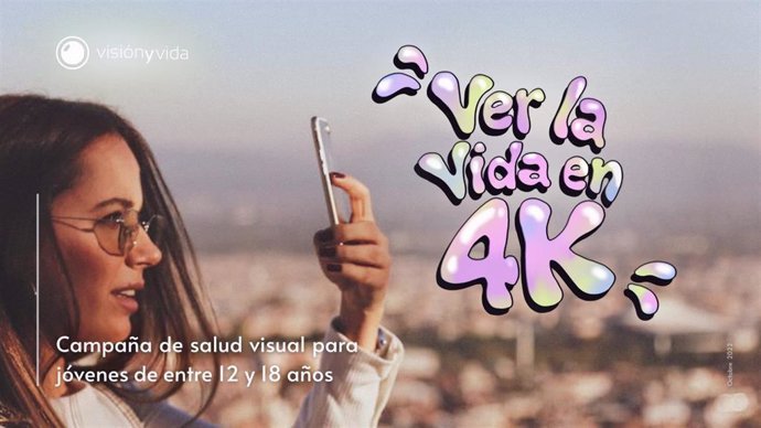 Visión y Vida presenta 'Ver en 4k' para concienciar a los jóvenes de la importancia de revisar su vista.