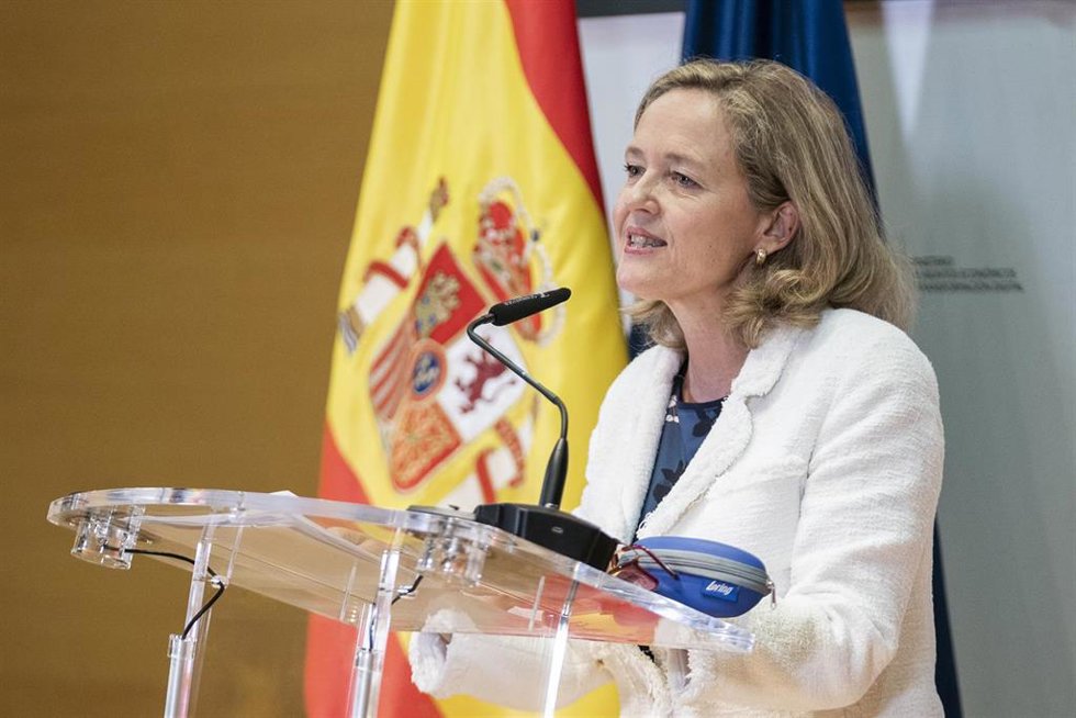 La vicepresidenta primera y ministra de Asuntos Económicos y Transformación Digital, Nadia Calviño.