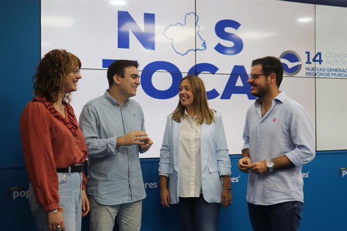 Np. Nuevas Generaciones De La Región Celebra Este Sábado Su Xiv Congreso Autonómico Con La Presencia De López Miras Y Bea Fanjul