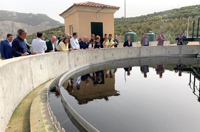 Inauguración EDAR de La Guardia.