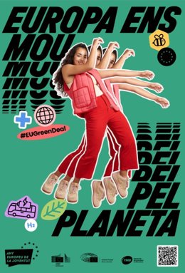 Las instituciones europeas y TMB inician una campaña en el marco del Año Europeo de la Juventud