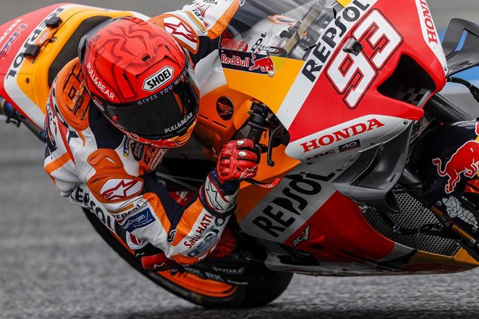 93 Marquez Marc (spa), Repsol Honda Team, Honda RC213V, action during the 2022 Moto GP OR Thailand Grand Prix of Thailand , motorcycle Grand Prix, from September 30 to October 02, 2022 at Buriram, Thailand - Photo Studio Milagro / DPPI