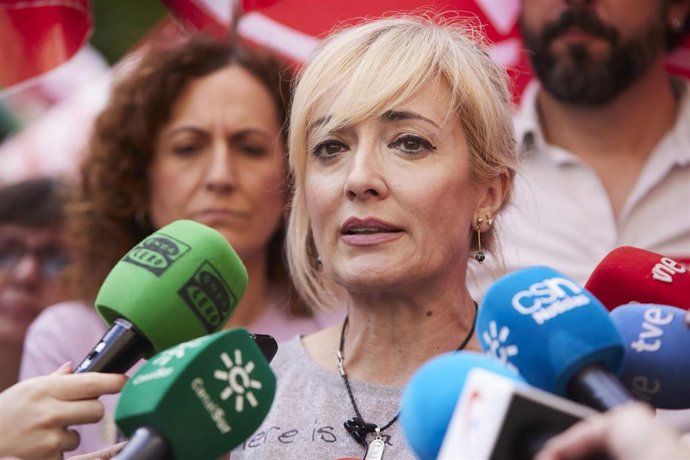 Archivo - La secretaria regional de UGT en Andalucía, Carmen Castilla, en una imagen de archivo