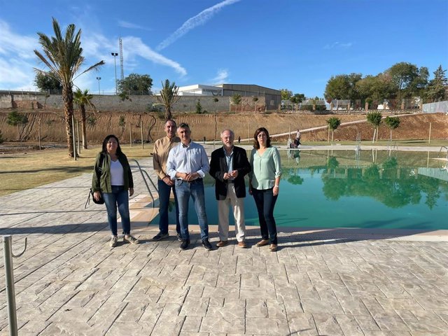 Visita a actuaciones financiadas por Diputación