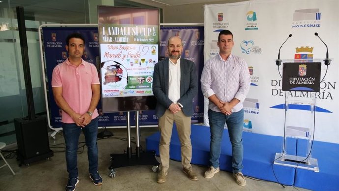 Presentación de la I Andalusí Cup de fútbol veterano por una causa solidaria