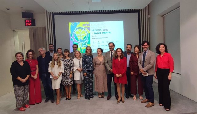 Presentación del I Encuentro Nacional de Museos, Arte y Salud Mental en Málaga.