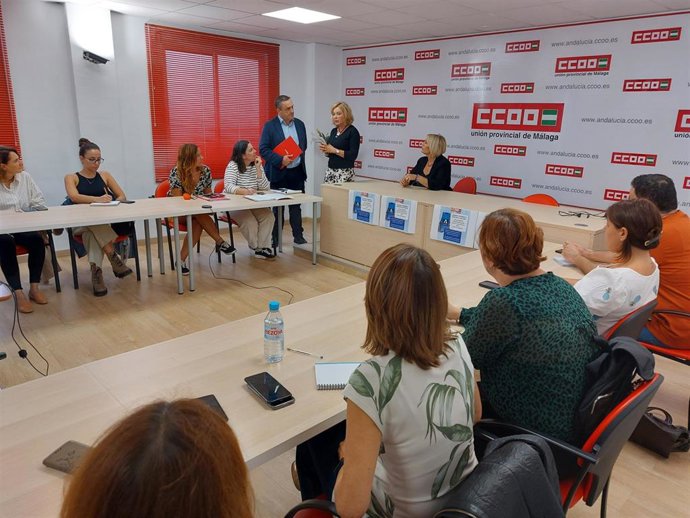 Jornada sobre app del SAE en CCOO Málaga