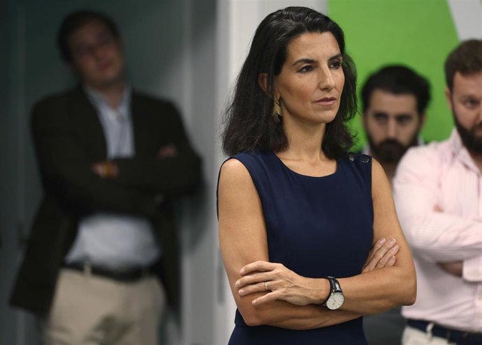 La portavoz de Vox en la Asamblea de Madrid, Rocío Monasterio. Archivo. 