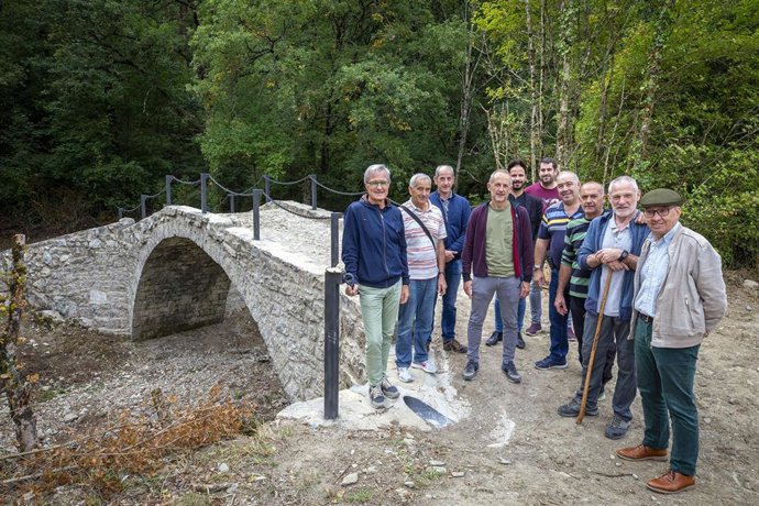 Puente medieval de Iltzarbe.
