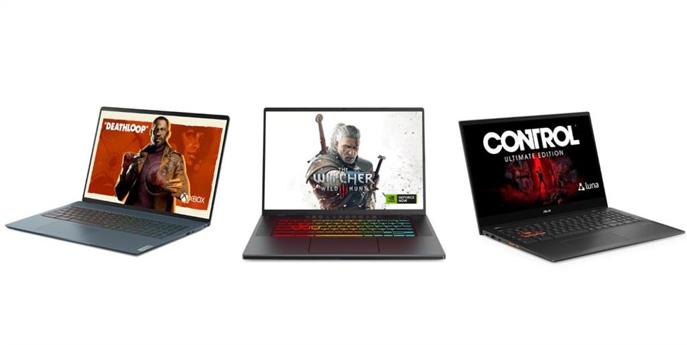 Ideapad Gaming Chromebook de Lenovo, Acer Chromebook 516 GE y Asus Chromebook Vibe CX55 Flip