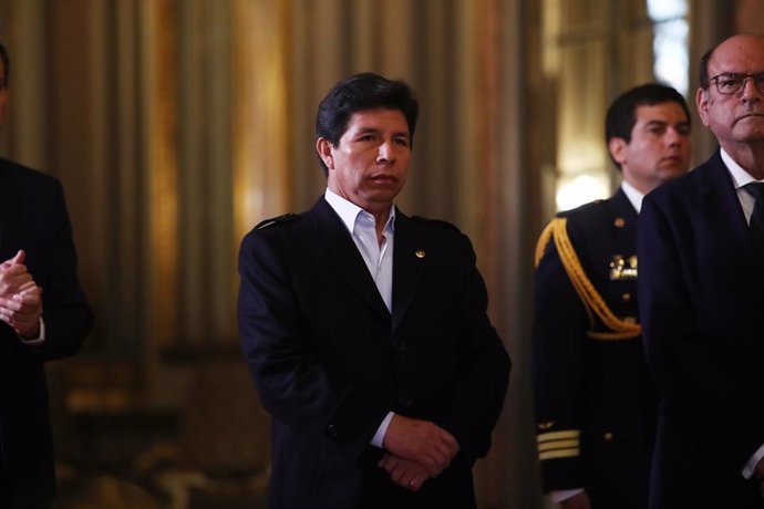 El presidente de Perú, Pedro Castillo.