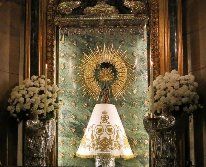 Virgen del Pilar, en Zaragoza.