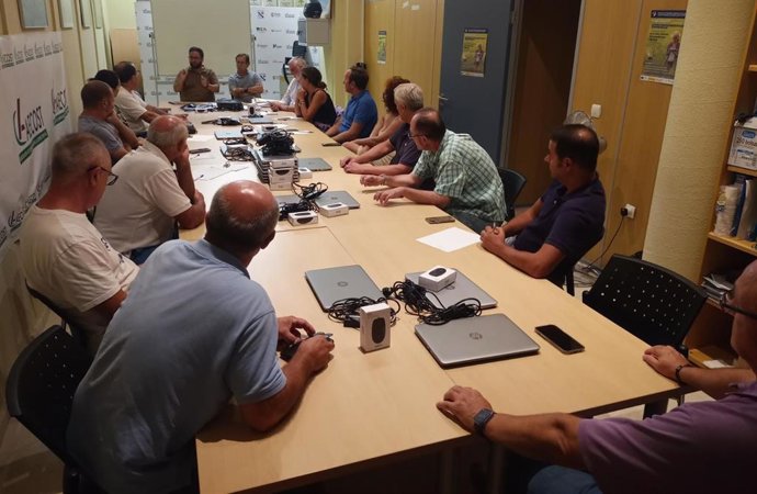 Archivo - Reunión de la Plataforma por las Infraestructuras de la Costa Tropical, en imagen de archivo