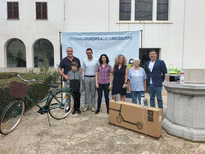 El Consell de Mallorca entrega los premios de la Mobicursa, que se celebró durante la Semana de la Movilidad.