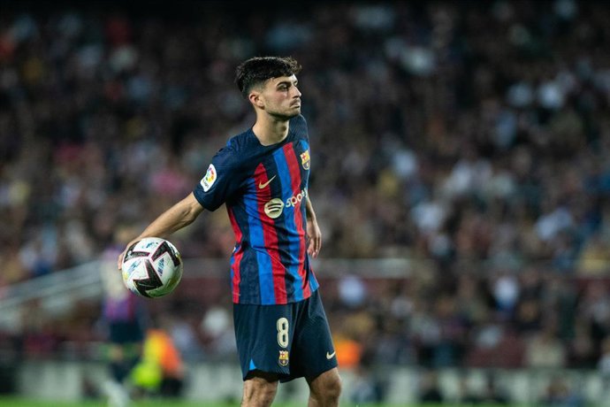 El centrocampista del FC Barcelona Pedri