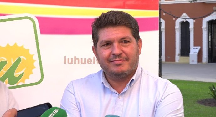 El Coordinador Provincial de Izquierda Unida en Huelva, Marcos Toti.