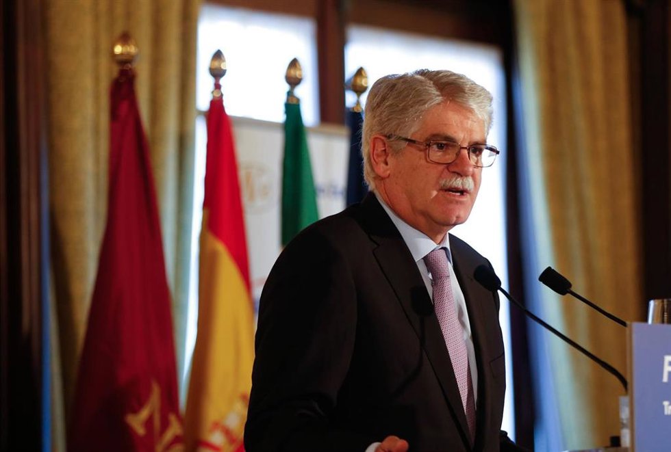 Archivo - El exministro de Exteriores Alfonso Dastis