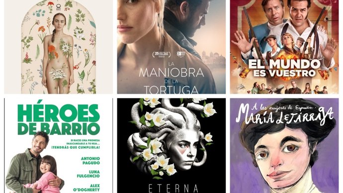 Las seis películas que compiten en la Sección Talento Andaluz del Festival de Cine Iberoamericano de Huelva.