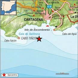 El IGN ha informado del movimiento sísmico