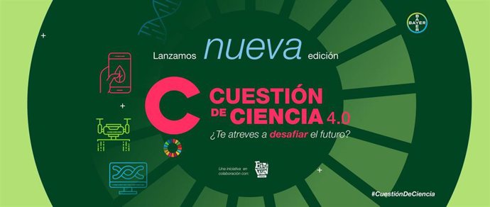 Bayer presenta una nueva edición del concurso de monólogos científicos 'Cuestión de Ciencia'.