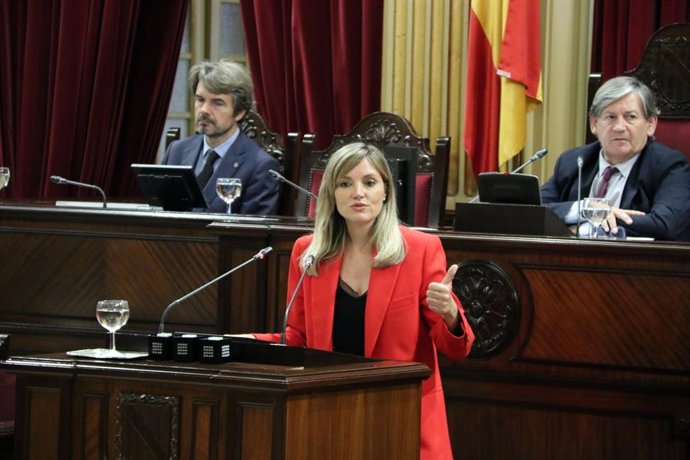 La portavoz parlamentaria de Ciudadanos Baleares, Patricia Guasp.