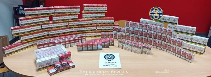 Intervenidas más de 530 cajetillas de tabaco en una tienda de alimentación en Amate