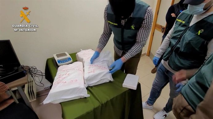 Asestan el mayor golpe a la cocaína en Melilla a una red de siete personas y se les intervienen dos millones