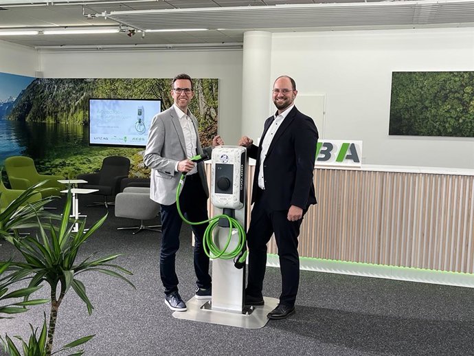 Christoph Knogler, CEO KEBA Energy Automation and Gerhard Weidinger, CTO KEBA Energy Automation