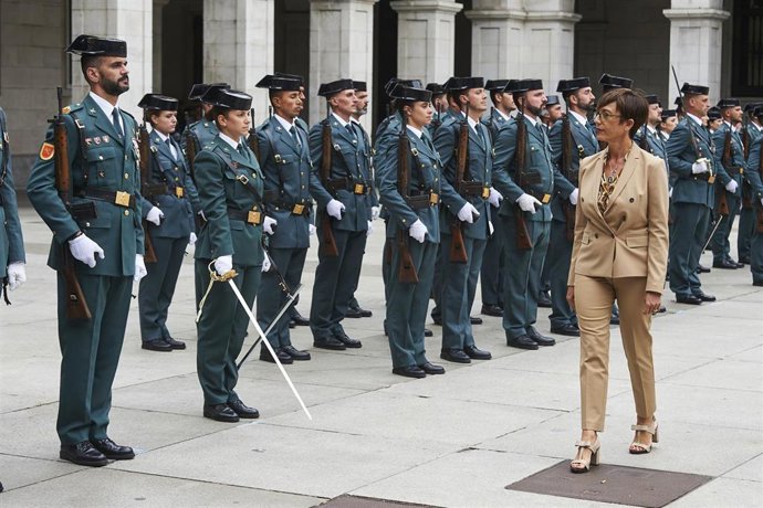 Archivo - La directora general de la Guardia Civil, María Gámez, en una imagen de archivo.