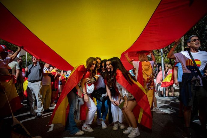 Una imatge de la manifestació