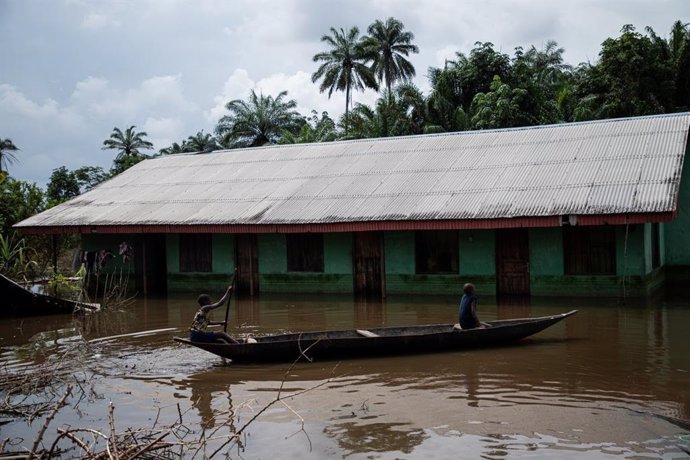 Archivo - Inundaciones en Nigeria.