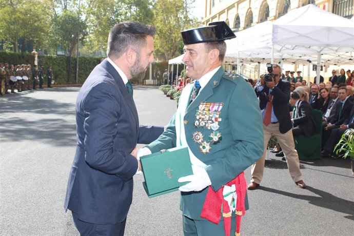 Fran González recoge el Tricornio de Gala