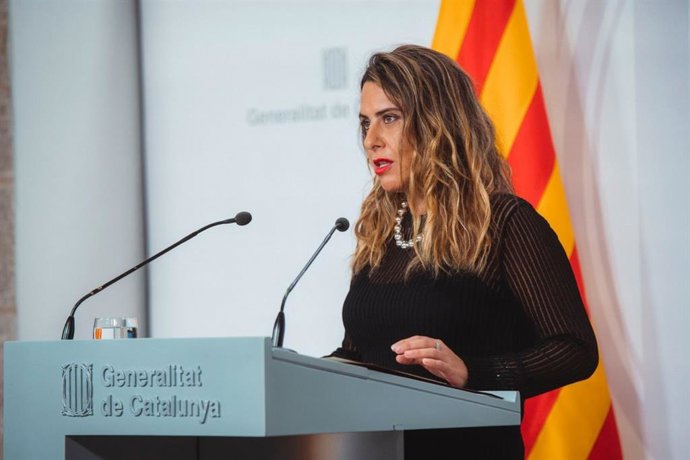 Plaja durante la rueda de prensa