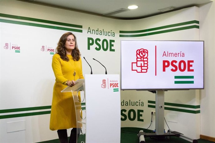La diputada provincial del PSOE de Almería Carmen Aguilar