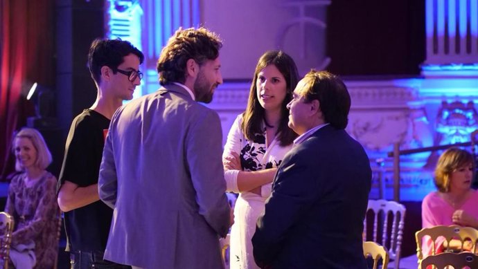 La diputada de cultura, Almudena Morales, en el evento