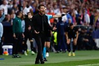 Simeone: "Lo único bueno que tenemos es que hay que ganar los dos partidos"