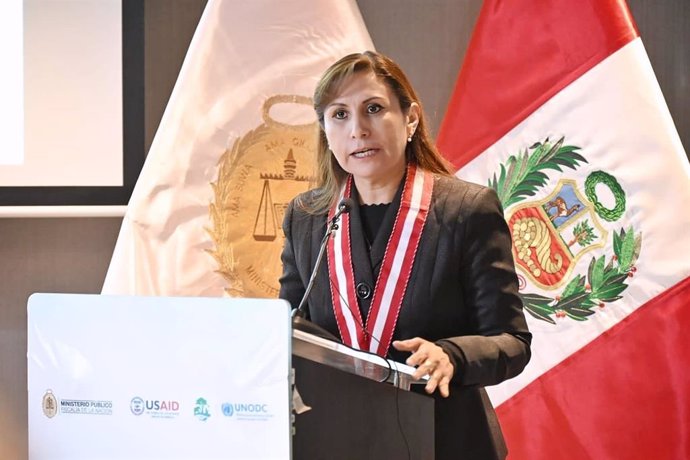 La titular de la Fiscalía General de Perú, Patricia Benavides
