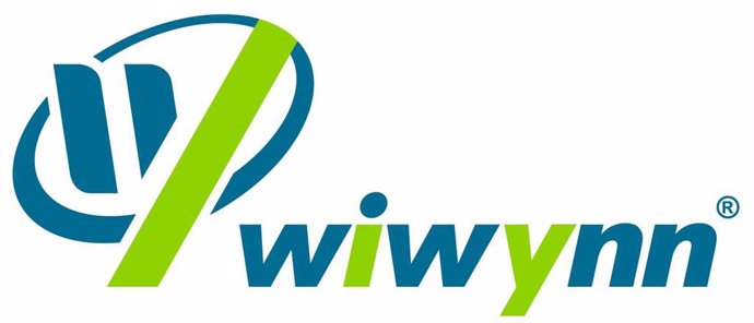 Wiwynn_LOGO_with_NAME_Blue_Green_Logo