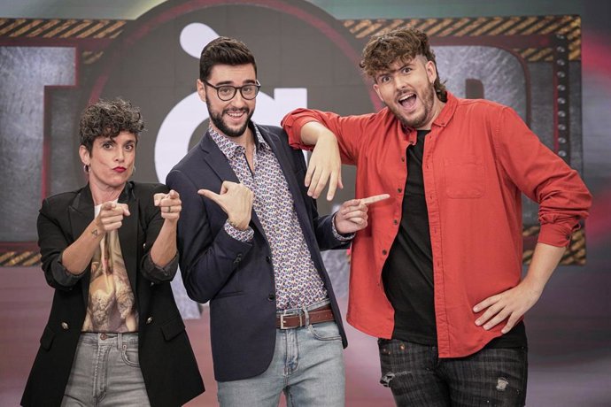 Pepa Cases y Cabrafotuda se unen a Lluís Cascant (centre) en la nueva temporada de 'Tp Zping' 