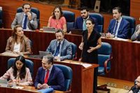 Ayuso afea a Vox que no realizase preguntas sobre residencias en la Asamblea pero quisiesen impulsar una comisión