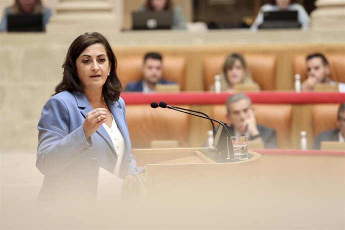 La presidenta del Gobierno, Concha Andreu