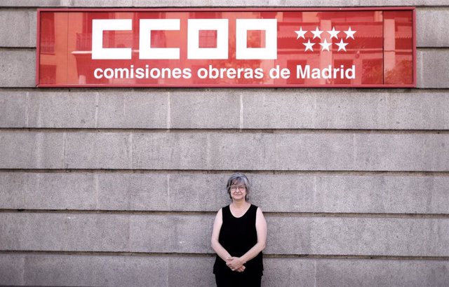 Archivo - La secretaria general de CCOO Madrid, Paloma López.