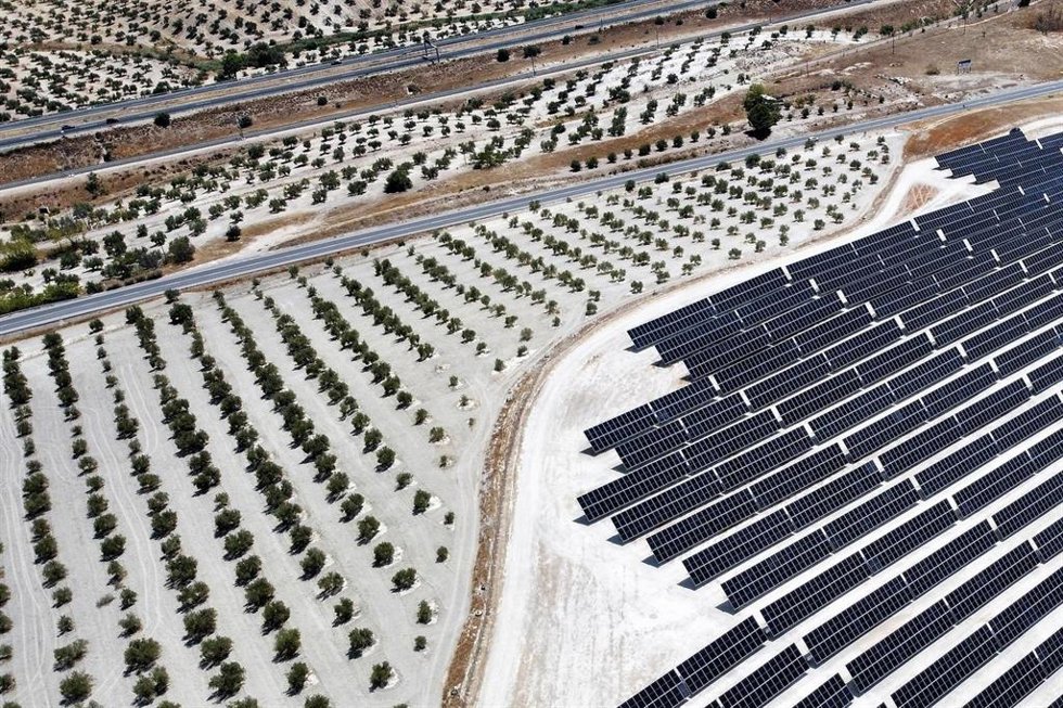Planta fotovoltaica de Aquila en Jaén